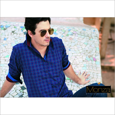 Monza Cotton Shirts Fabrics