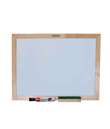 Non Magnetic Wooden Frame White Board