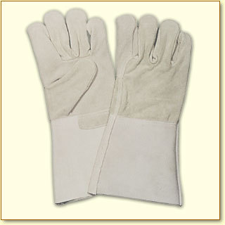 Hand gloves leather