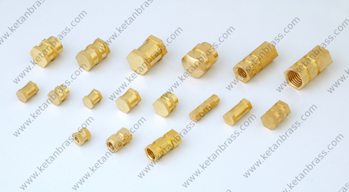 Brass Hex Mold Inserts