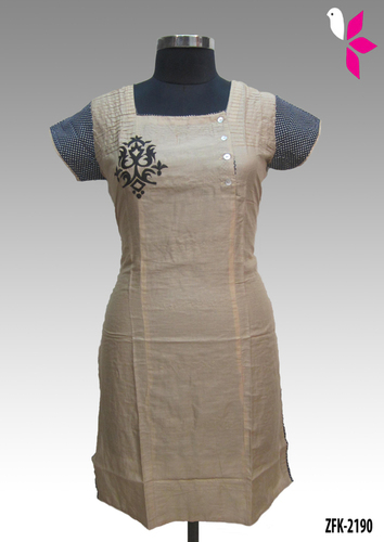 Cotton Embroidered Kurti