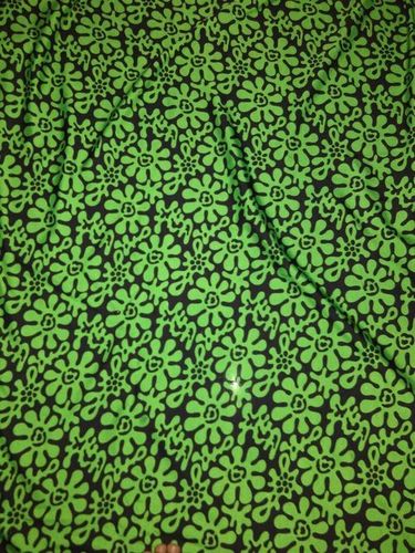 Poly Micro Print 44" - Polyester 150gsm Green, Lightweight Durable Fabric, Soft Texture