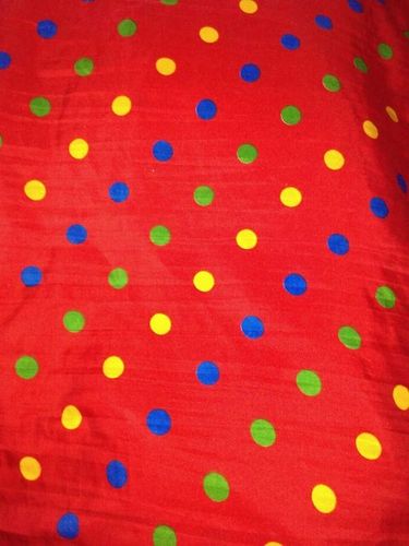 Poly chirag print fabrics 44"