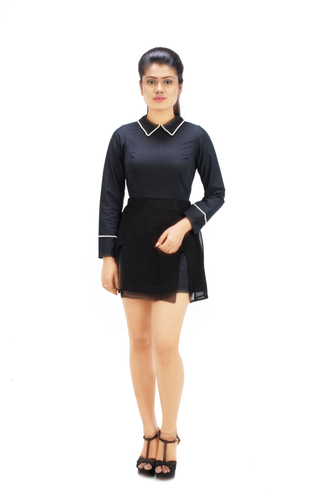 Pearl Embellished Skirt Dress