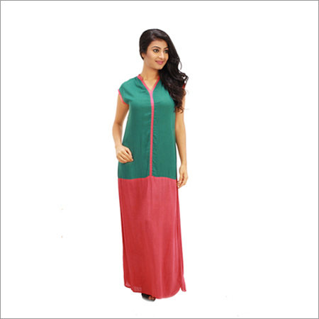 Two Tone Long Dress