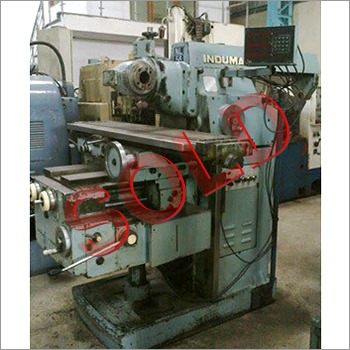 Precisely Engineered Vertical Head Induma Universal Milling Machine