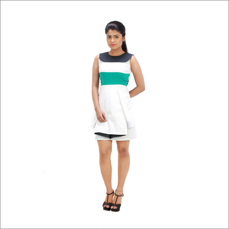 Front Pleated Dress
