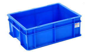 17 Ltr Storage Crates - Plastic, Dimensions: 365x265x170 mm, Color: Blue | Lightweight (200-5000 Grams), Versatile Storage Solution