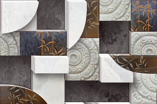 glossy elevation tiles