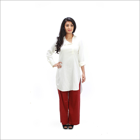 White Shirt Kurti