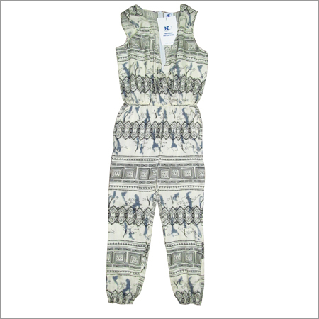 Printed Jump Suit