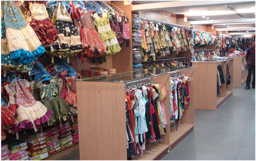 Kids Readymade Hangering Display Rack
