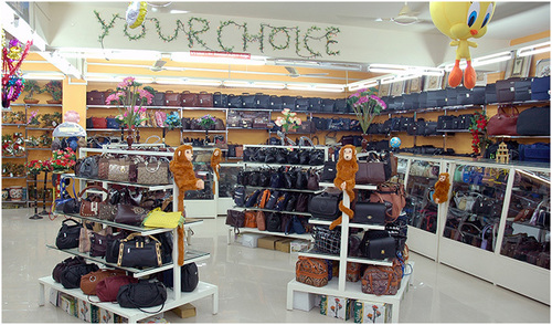 Bags Center Display Stand