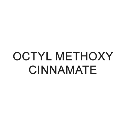 Octyl Methoxycinnamate - White Crystalline Powder, 99% Purity, Melting Point 36-40°C, Accurate Composition, Stable Properties
