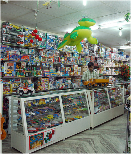 Toys Rack