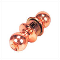 Brass Polish Cylindrical Door Locks