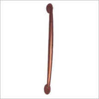 Brass Cabinet Pulls - 1 Inch Diameter, 12 Inches Long, Copper Finish, 2 Mounting Holes | Durable, Easy Installation, Rustproof, Elegant Design