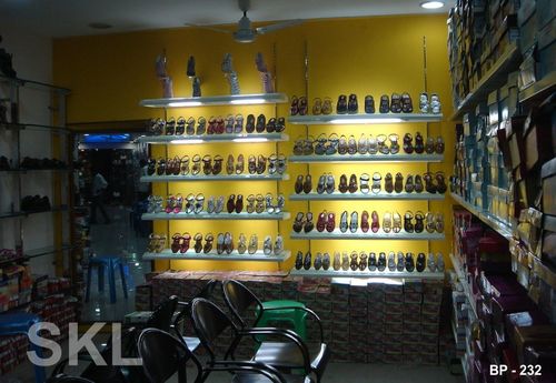 Mens Slipper Display Center Rack