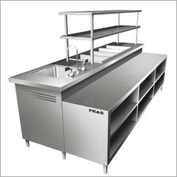 Stainless Steel Canteen Table
