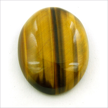 Certified Oval Cabochon Shape Tiger Eye Gemstone