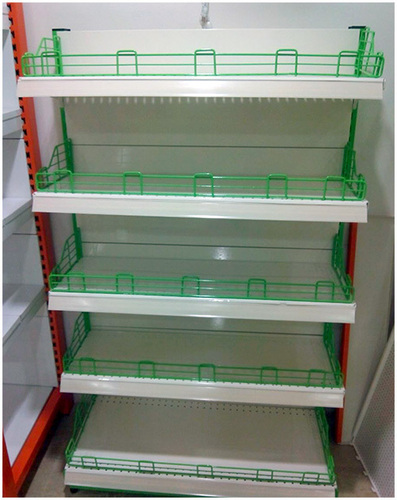 Soap and OIl Display Racks