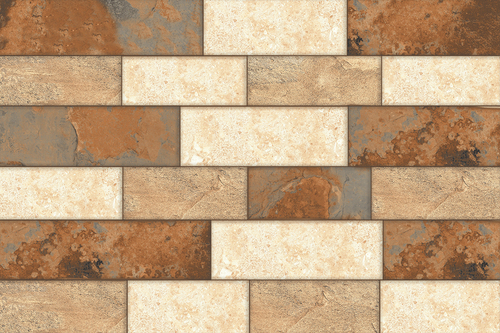 beige matt wall tiles