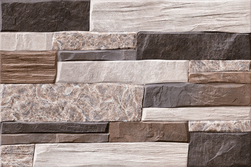 Matte Wall Tiles - Ceramic, 12x24 Inch, Grey, 8mm Thick | Durable, Stylish, Easy Install, Water-Resistant, Stain-Resistant