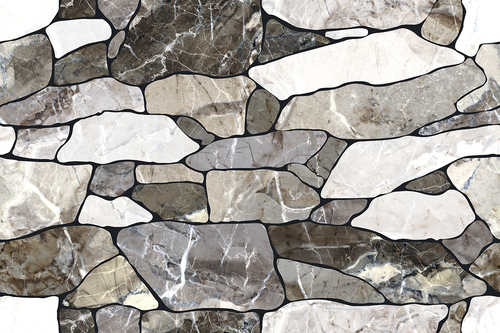 matte mosaic tiles