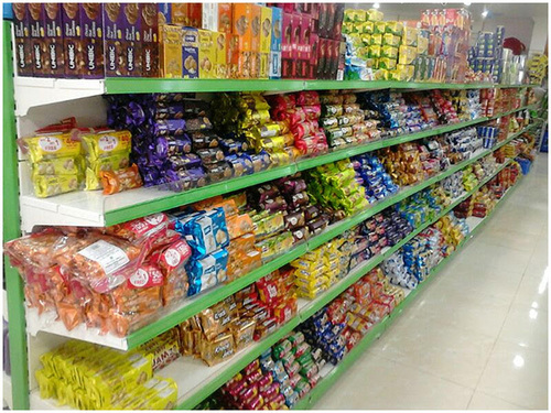 Biscuits Display Rack