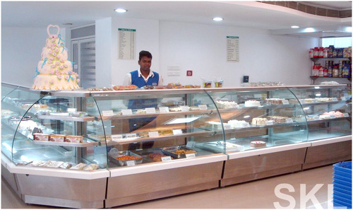 Bakery Display Sales Counter