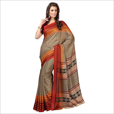 Cheap printed saree