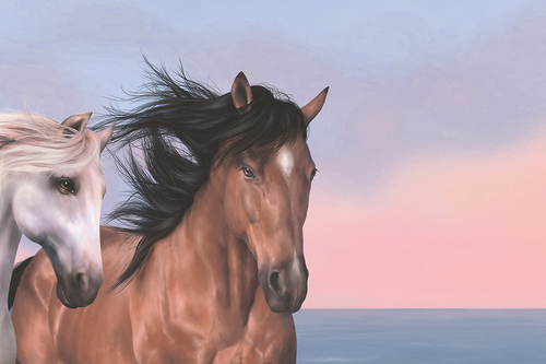 horse Poster tiles