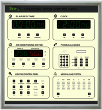Touchglass Surgeon Control Panel