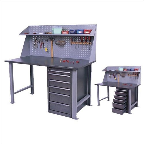 Work Bench With Wall Panel