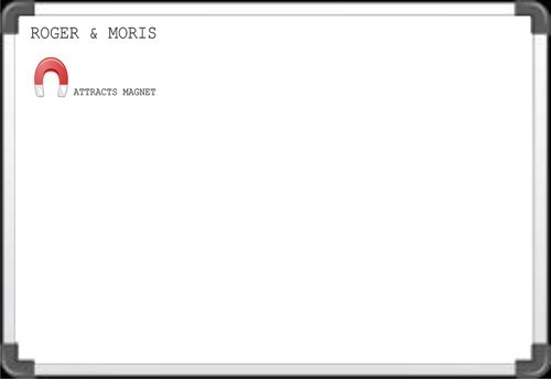 Magnetic White Board