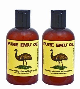 EMU Spa Oil - Plastic Bottle, 4oz, Amber | Moisturizes Skin, Soothes Muscles, Reduces Inflammation