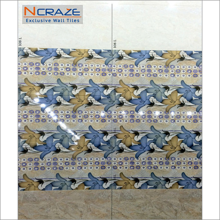 Bathroom Wall Tile Trader Morbi India - Ceramic 30x60 cm, Glossy Finish, Water Resistant, Stylish Design