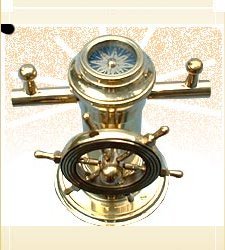Brass Wheel Compass