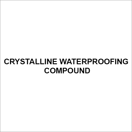 Crystalline Waterproofing Compound
