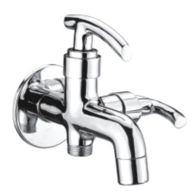 Brass Bib Tap 2 Way