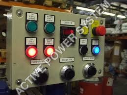 Industrial Machine Control Panel