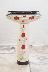 Bathroom Pedestal Wash Basin