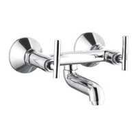 CP Wall Mixer With Wall Flanges