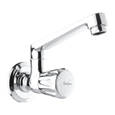 Sink Tap With Swinging Casted Spout