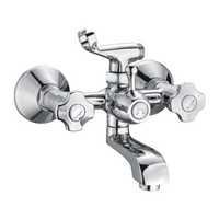 Wall Mixer With Wall Flanges & Crutch
