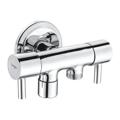 Brass Bib Tap Two Way