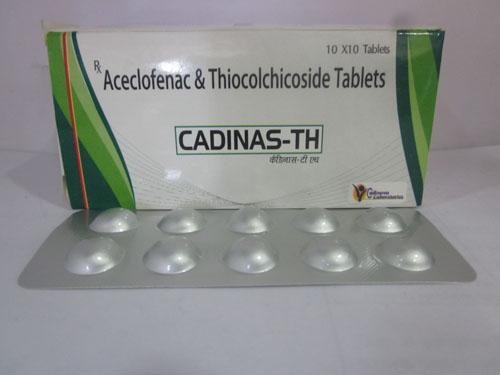 Aceclofenac & Thiocolchicoside Tablets