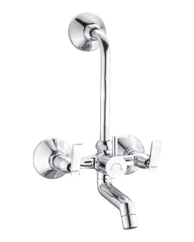 Shower Wall Mixer With Long Bend Pipe