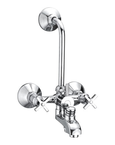 Stainless Steel 3 In 1 Shower Wall Mixer
