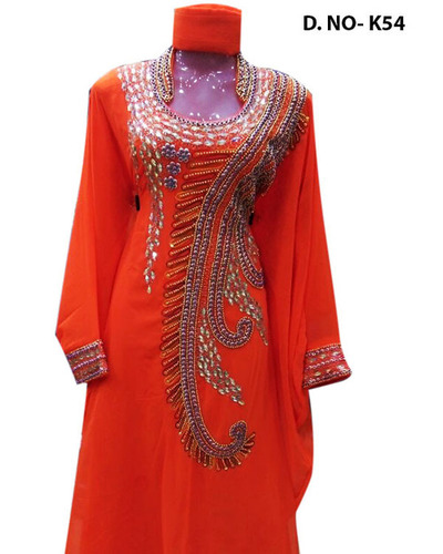 ladies kaftan with collar design